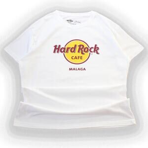 White Y2K Malaga Graphic Tee